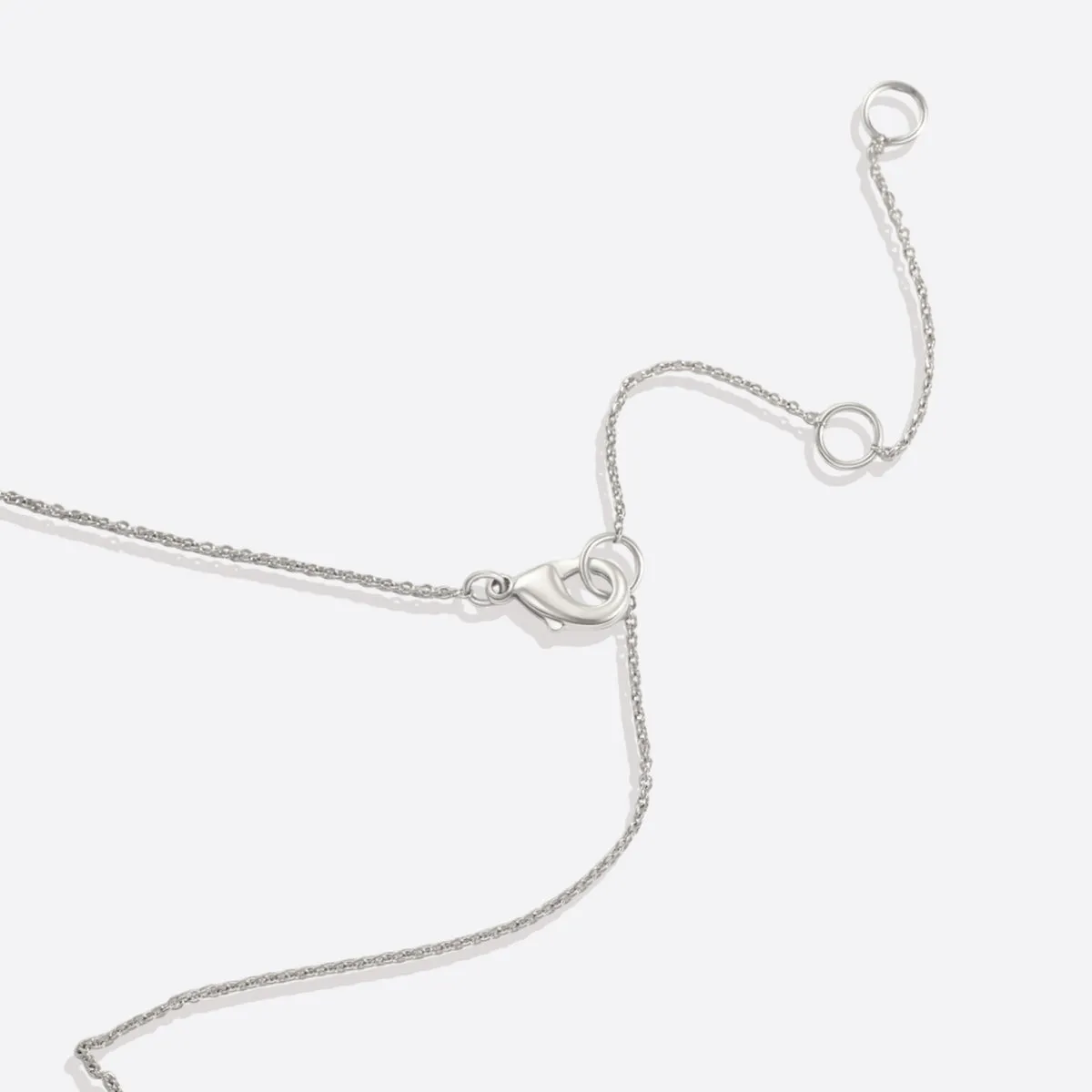Dainty Bubble Heart Necklace