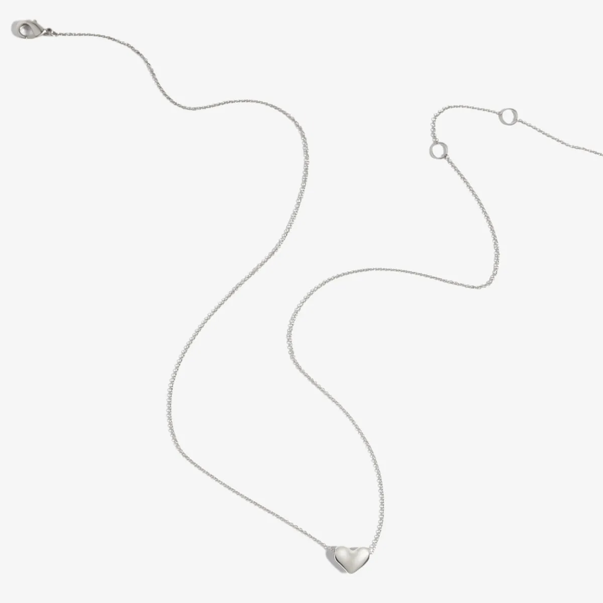 Dainty Bubble Heart Necklace