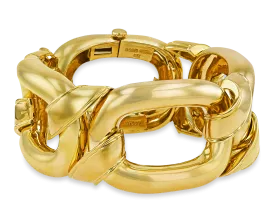 David Webb Gold Bracelet