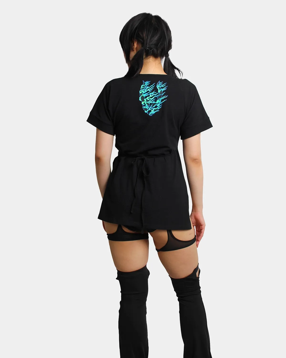 DRAGONITE KIMONO WRAP BLACK