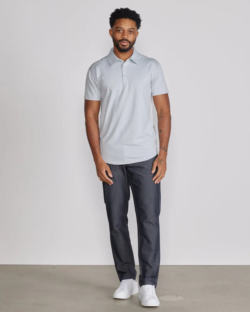 Drop-Cut Polo: BYLT Signature <!-- Size L -->