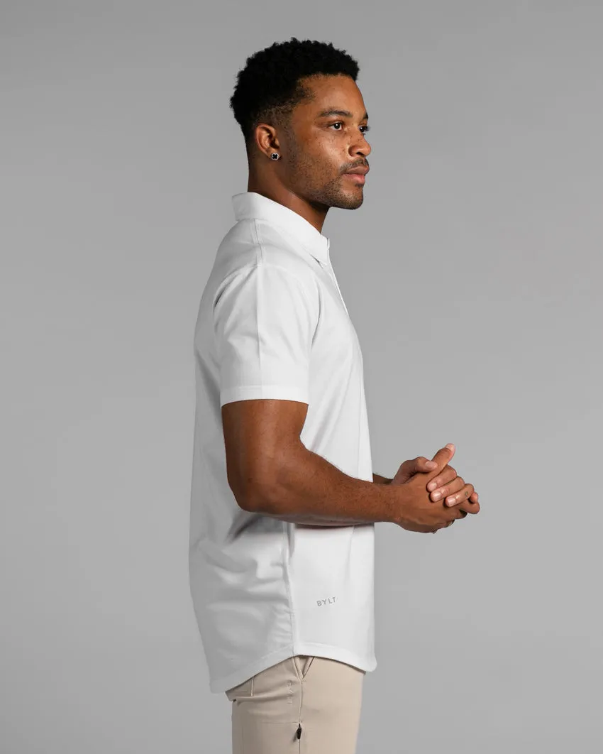 Drop-Cut Polo: BYLT Signature <!-- Size L -->