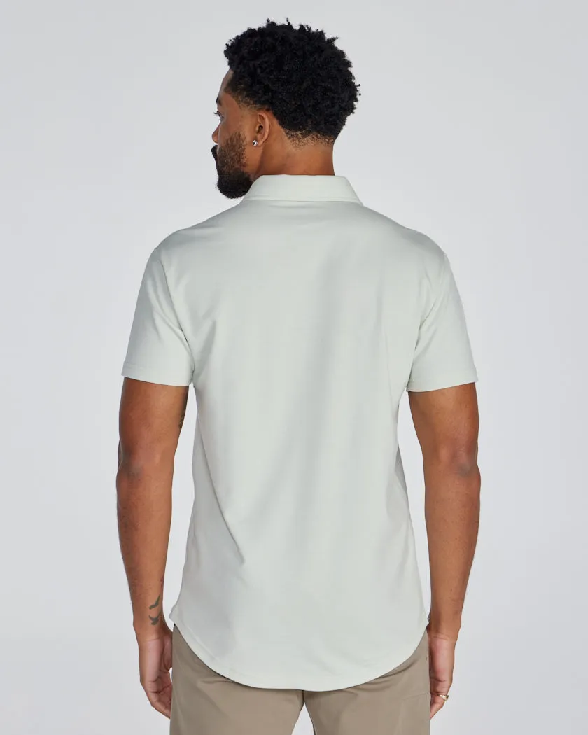 Drop-Cut Polo: BYLT Signature <!-- Size L -->
