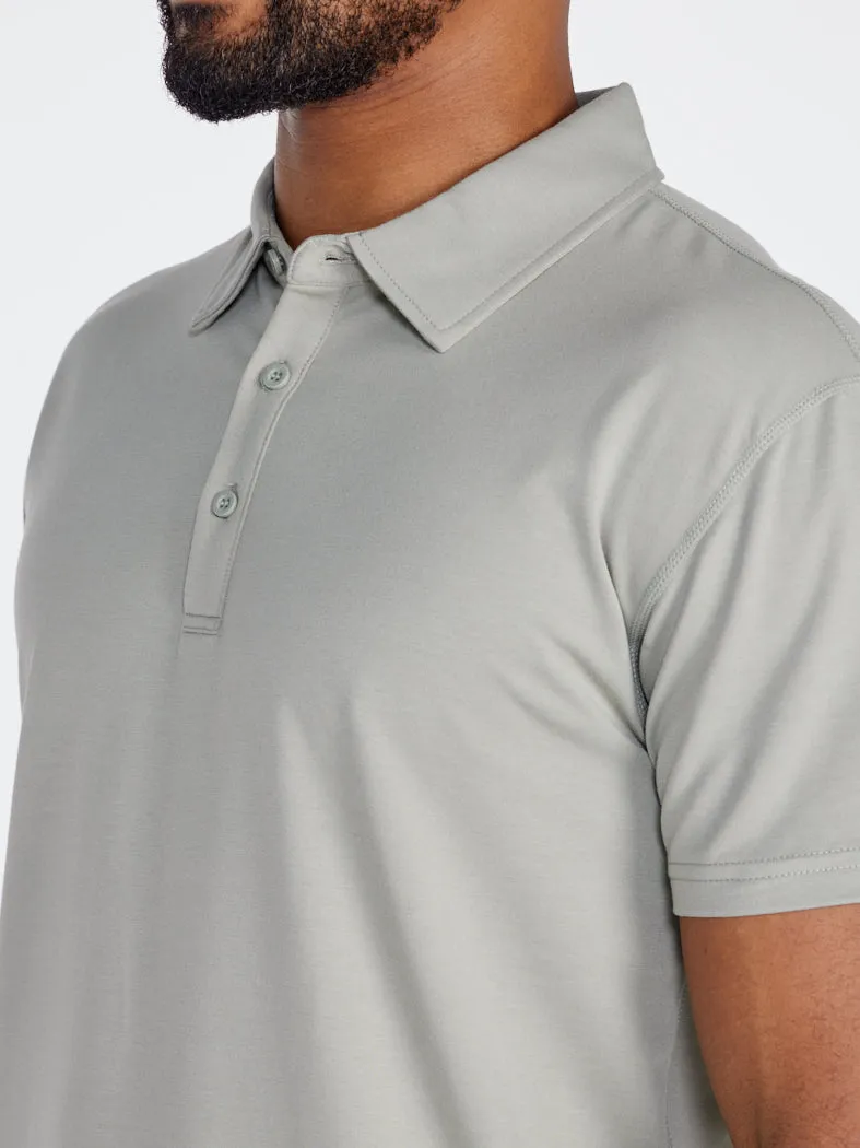 Drop-Cut Polo: BYLT Signature <!-- Size L -->