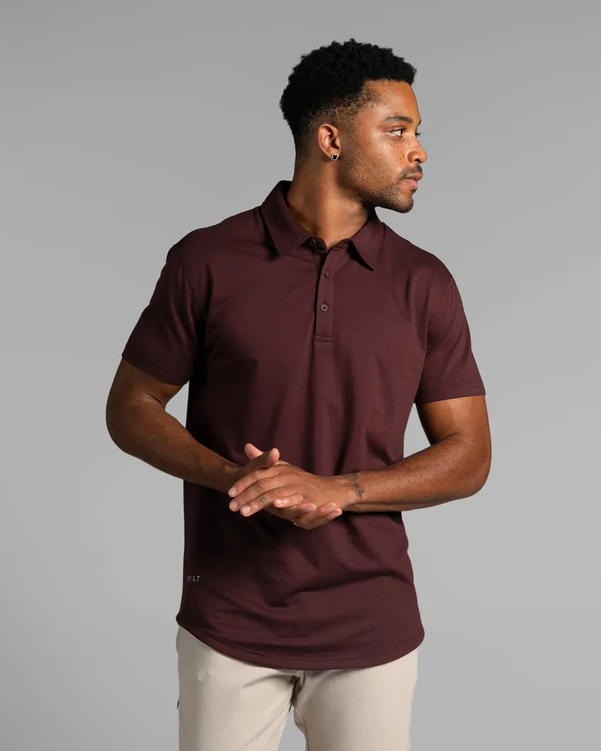 Drop-Cut Polo: BYLT Signature <!-- Size L -->