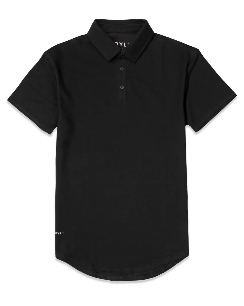 Drop-Cut Polo: BYLT Signature <!-- Size L -->