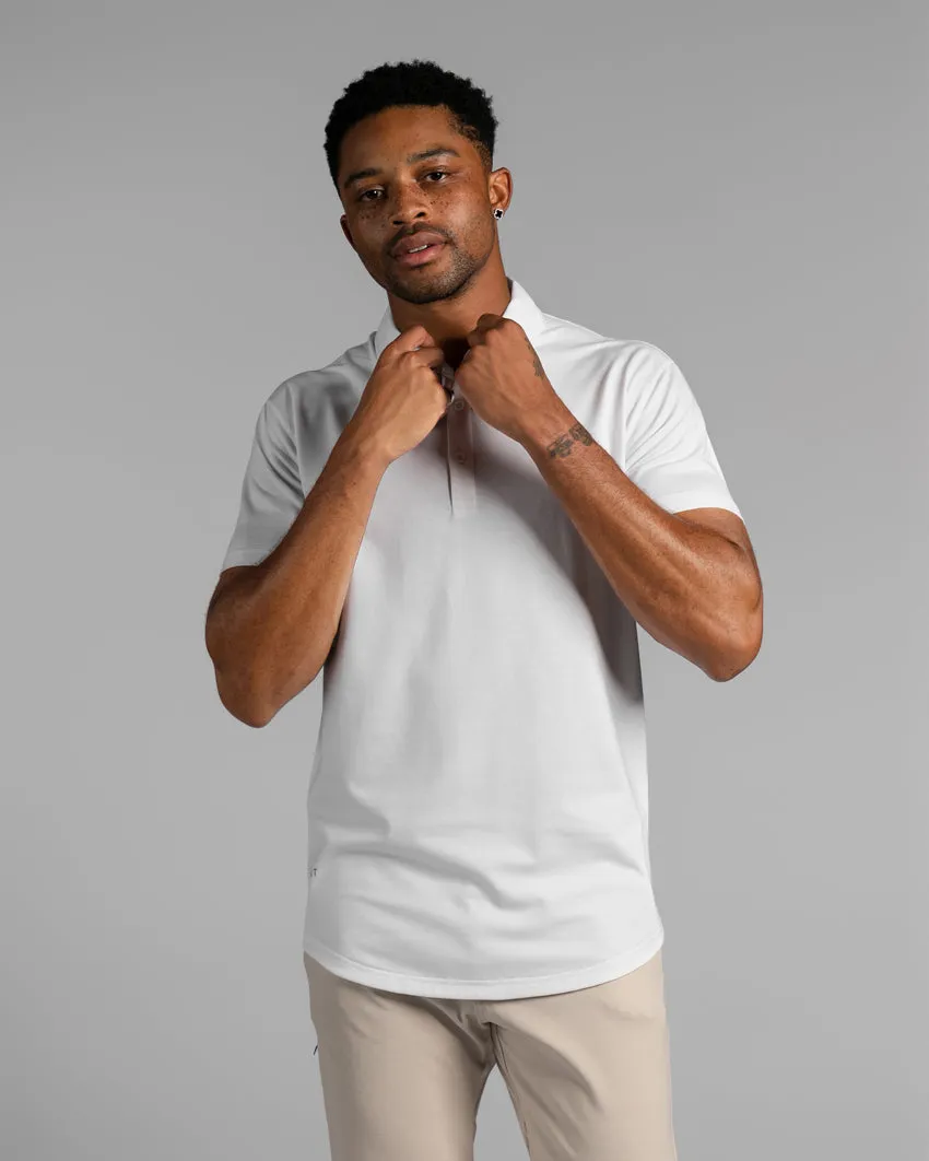 Drop-Cut Polo: BYLT Signature <!-- Size L -->