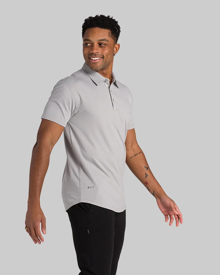 Drop-Cut Polo: BYLT Signature <!-- Size L -->