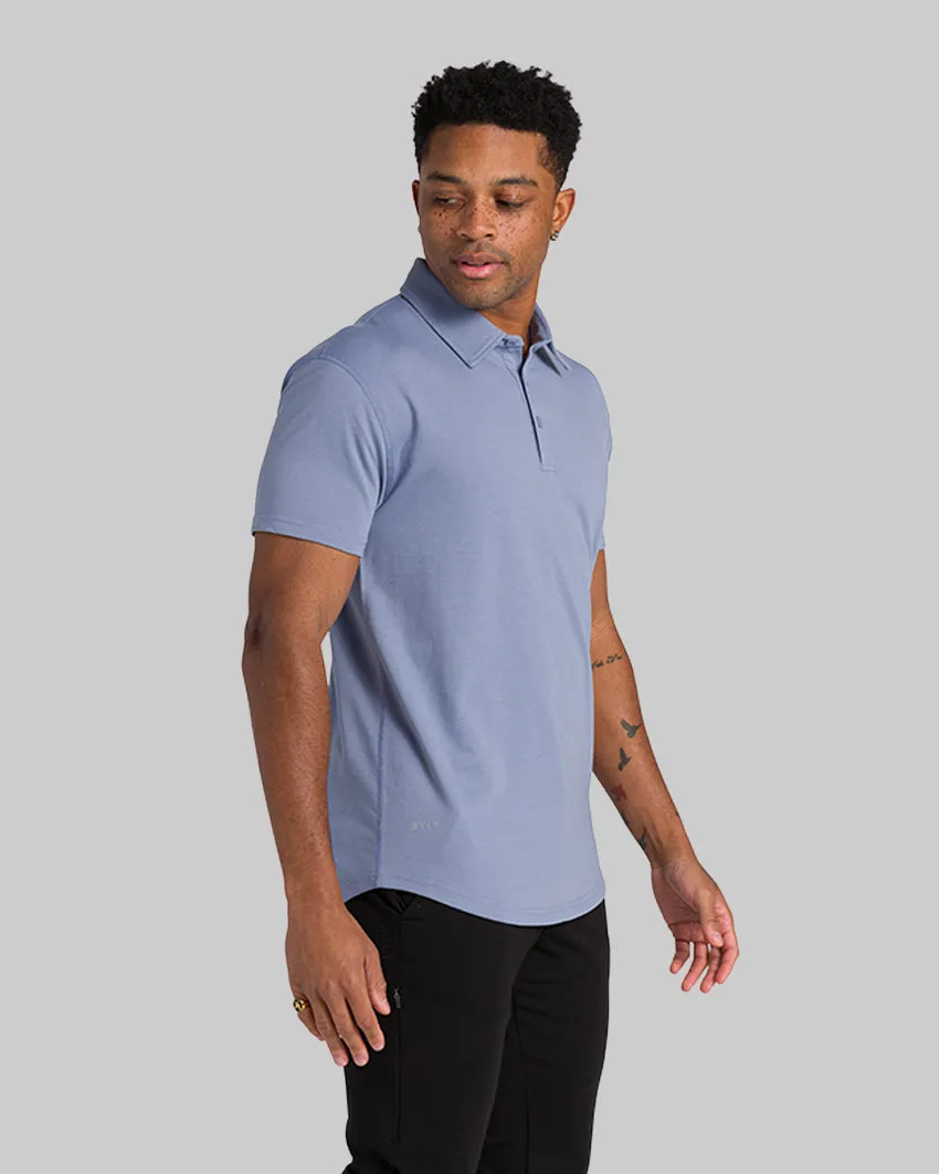 Drop-Cut Polo: BYLT Signature <!-- Size L -->