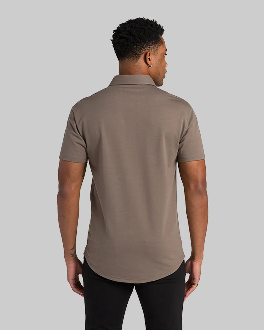 Drop-Cut Polo: BYLT Signature <!-- Size L -->