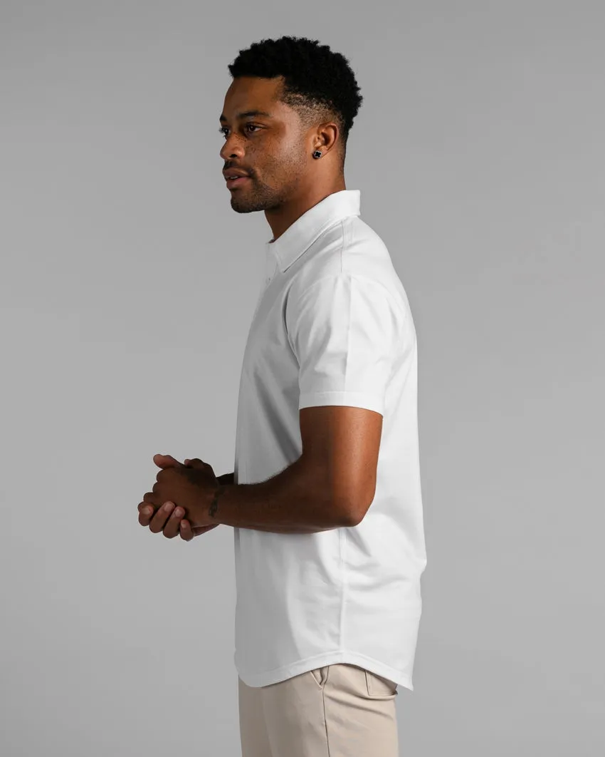 Drop-Cut Polo: BYLT Signature <!-- Size L -->