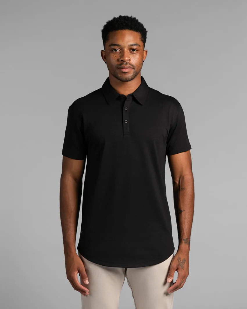Drop-Cut Polo: BYLT Signature <!-- Size L -->