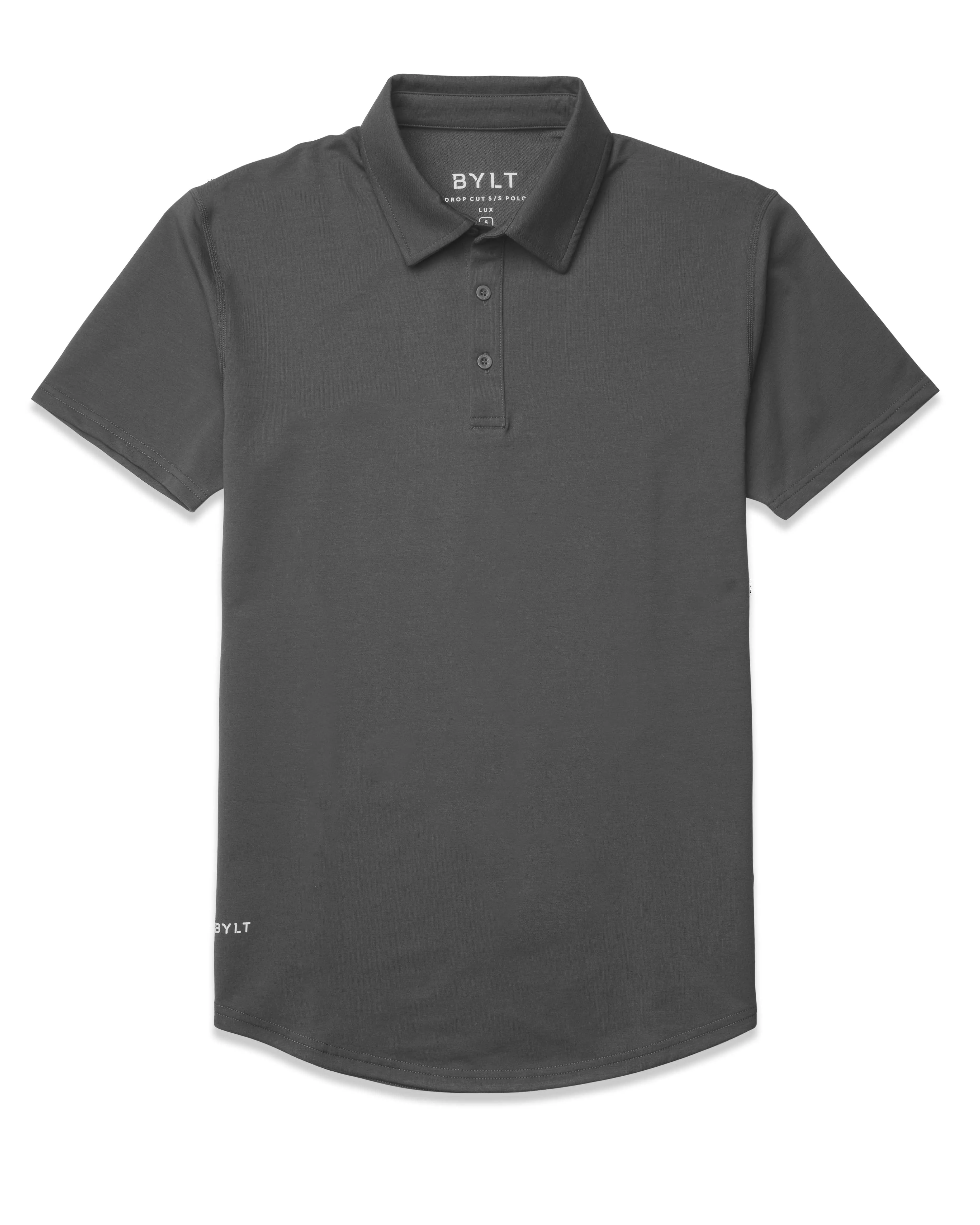 Drop-Cut Polo: BYLT Signature <!-- Size L -->