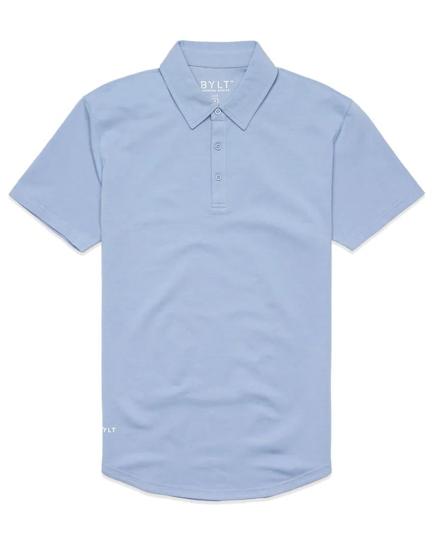 Drop-Cut Polo: BYLT Signature <!-- Size L -->