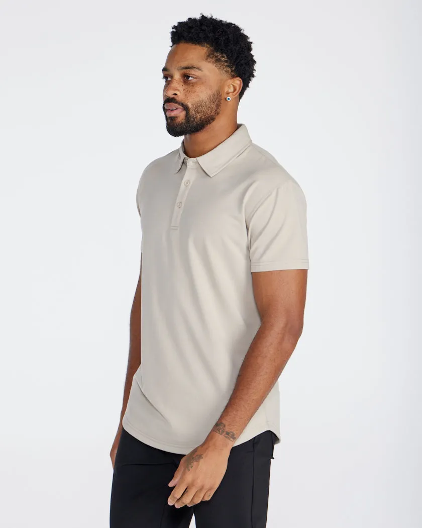Drop-Cut Polo: BYLT Signature <!-- Size L -->