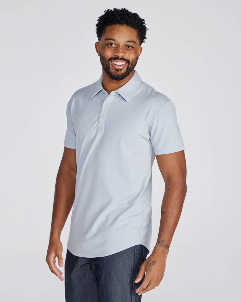 Drop-Cut Polo: BYLT Signature <!-- Size L -->