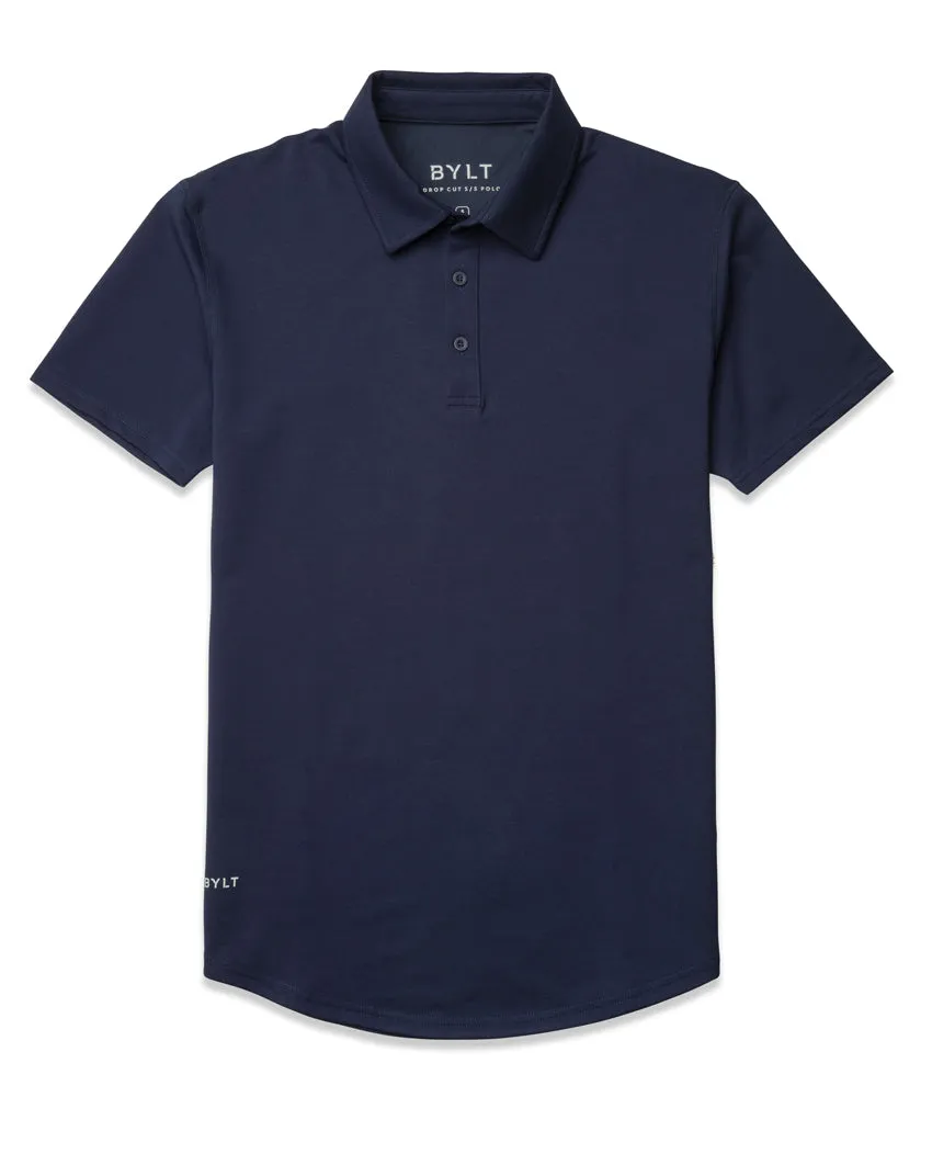 Drop-Cut Polo: BYLT Signature <!-- Size L -->