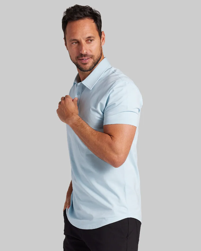 Drop-Cut Polo: BYLT Signature <!-- Size L -->