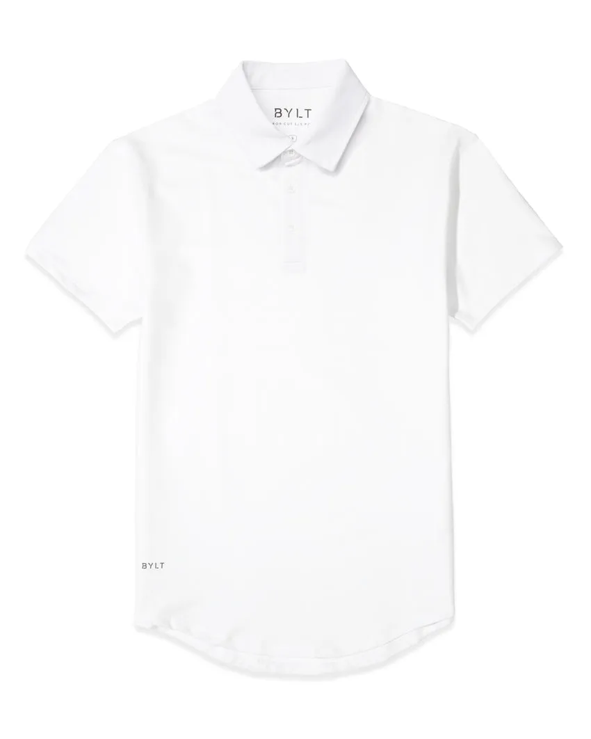 Drop-Cut Polo: BYLT Signature <!-- Size L -->