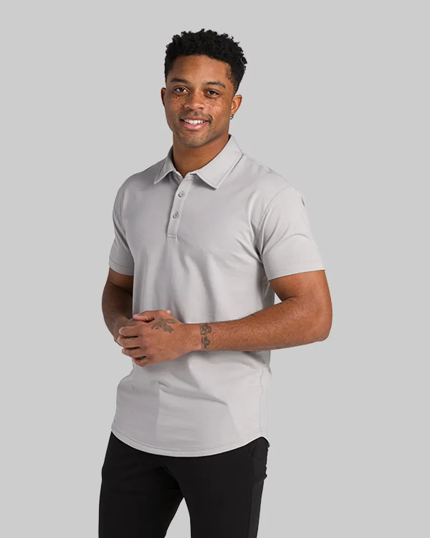 Drop-Cut Polo: BYLT Signature <!-- Size L -->