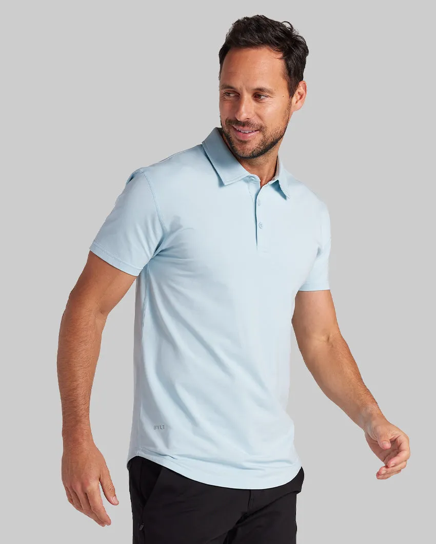 Drop-Cut Polo: BYLT Signature <!-- Size L -->