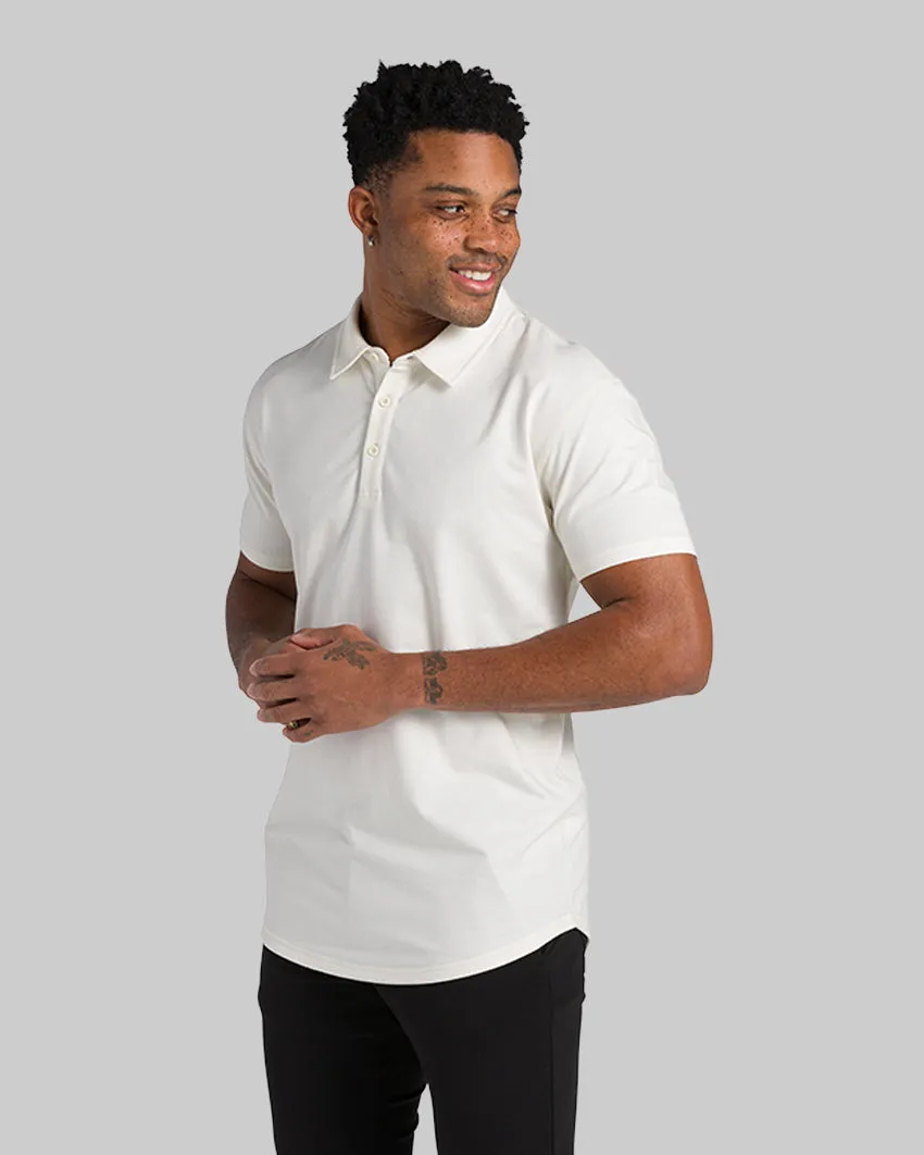 Drop-Cut Polo: BYLT Signature <!-- Size L -->