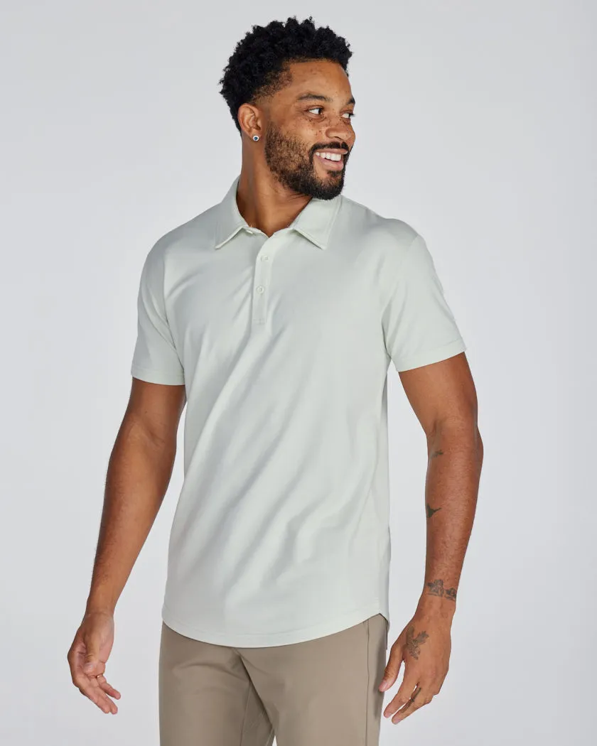 Drop-Cut Polo: BYLT Signature <!-- Size L -->