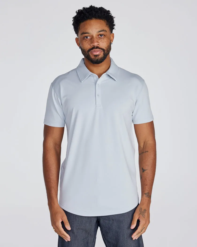 Drop-Cut Polo: BYLT Signature <!-- Size L -->