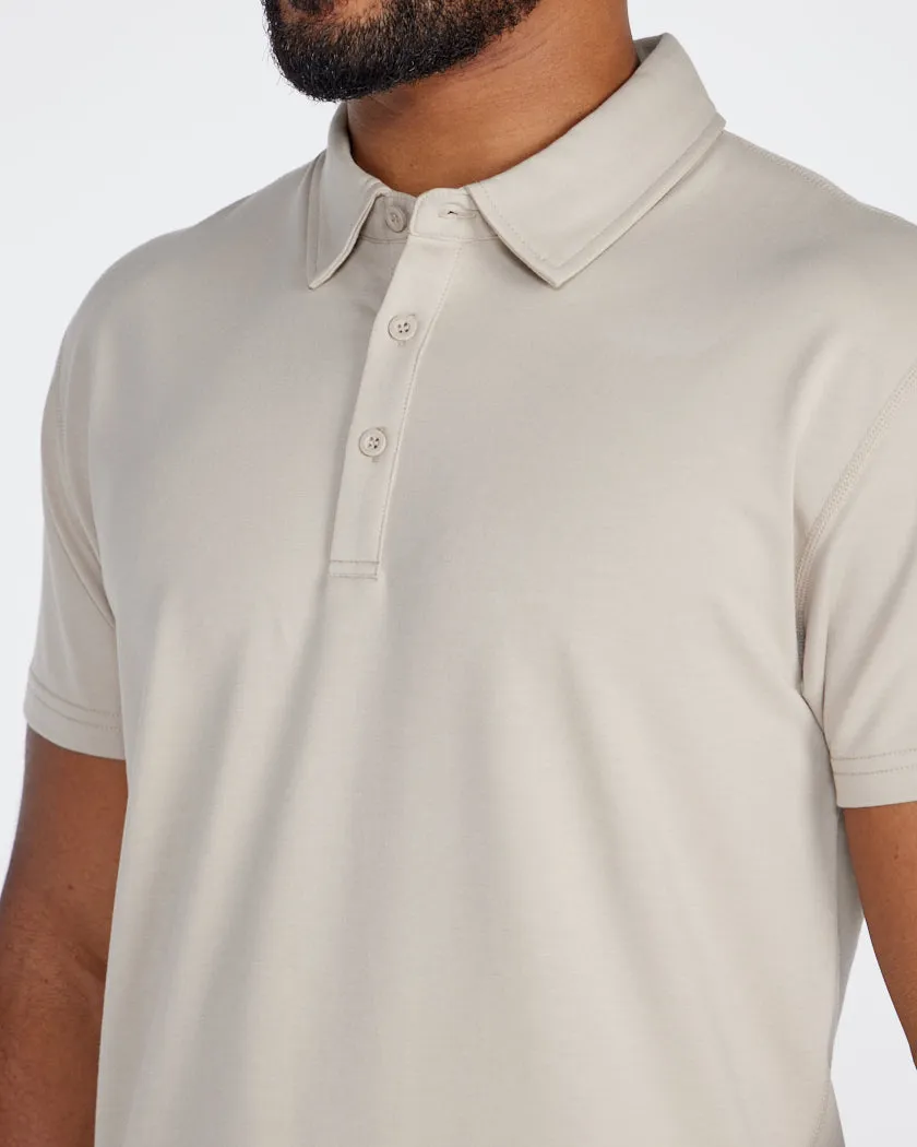 Drop-Cut Polo: BYLT Signature <!-- Size L -->