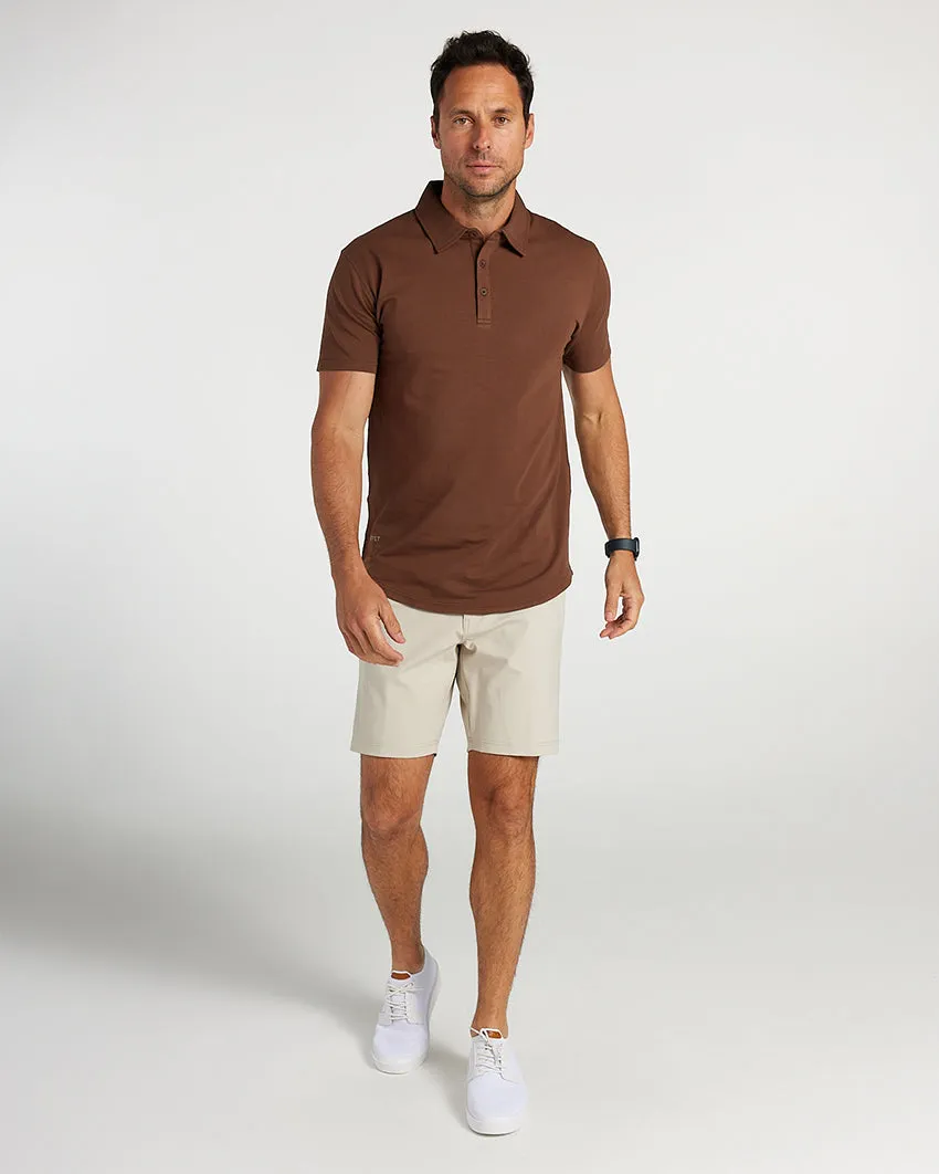 Drop-Cut Polo: BYLT Signature <!-- Size L -->