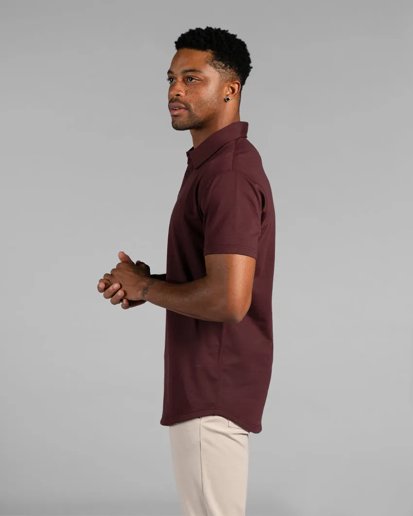 Drop-Cut Polo: BYLT Signature <!-- Size L -->