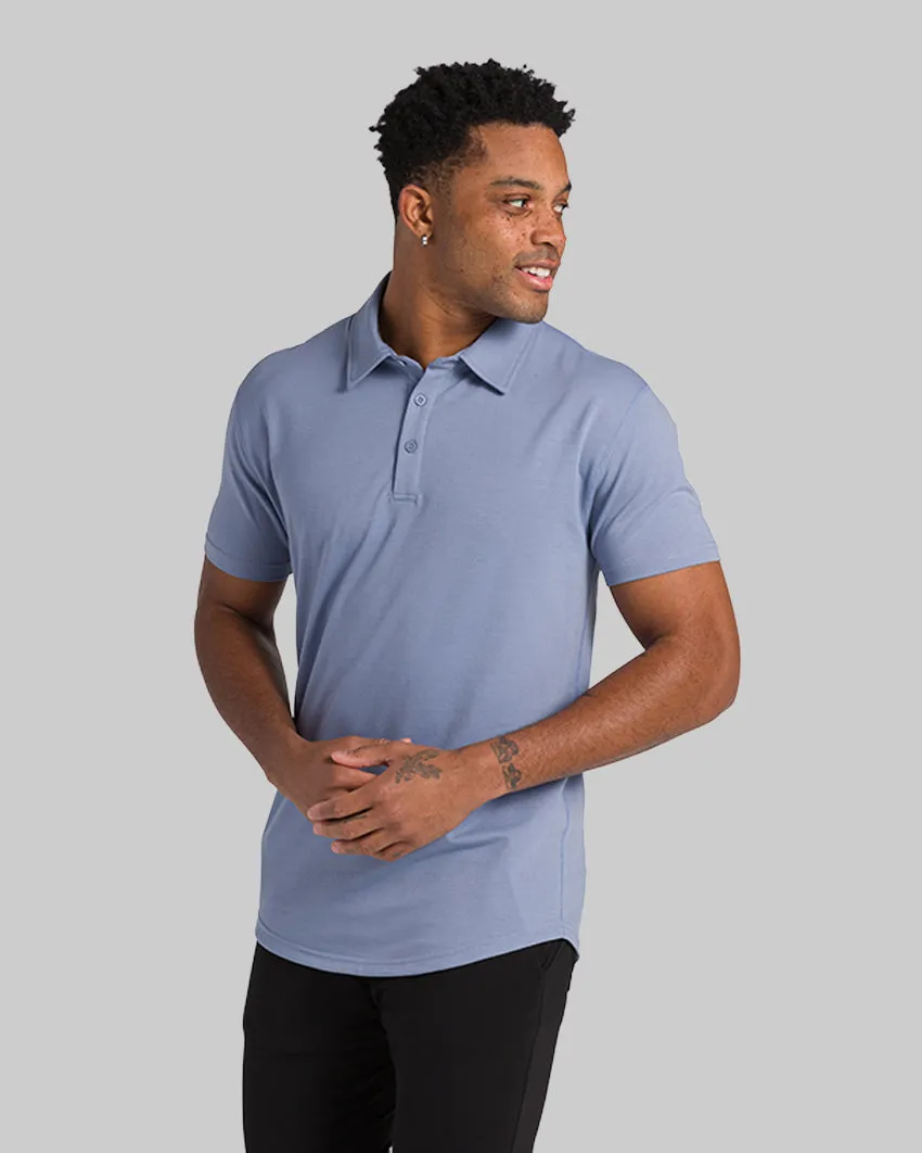 Drop-Cut Polo: BYLT Signature <!-- Size L -->