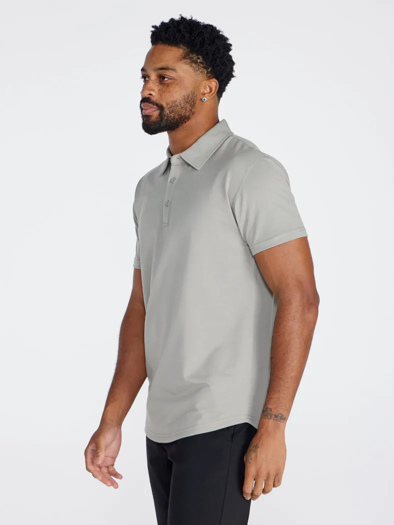 Drop-Cut Polo: BYLT Signature <!-- Size L -->