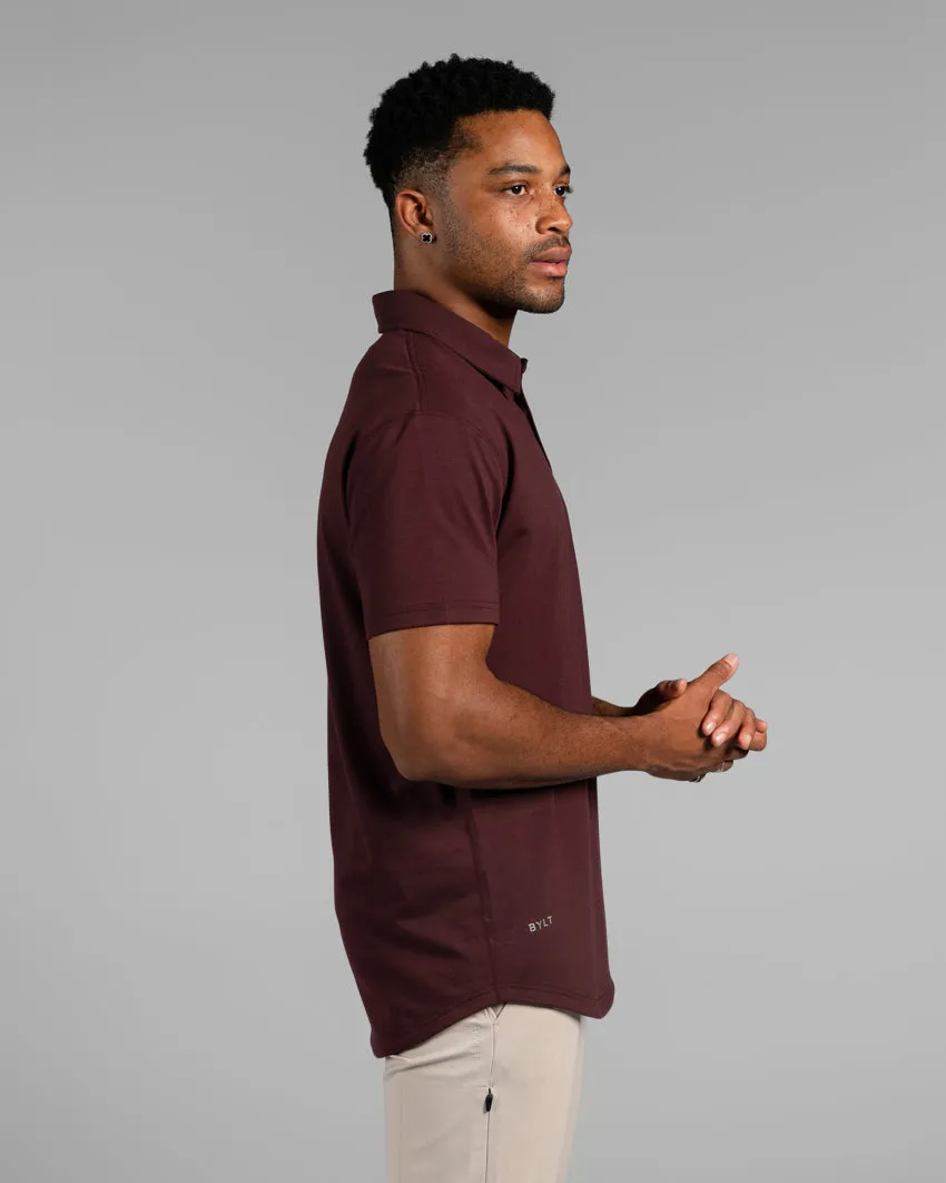 Drop-Cut Polo: BYLT Signature <!-- Size L -->