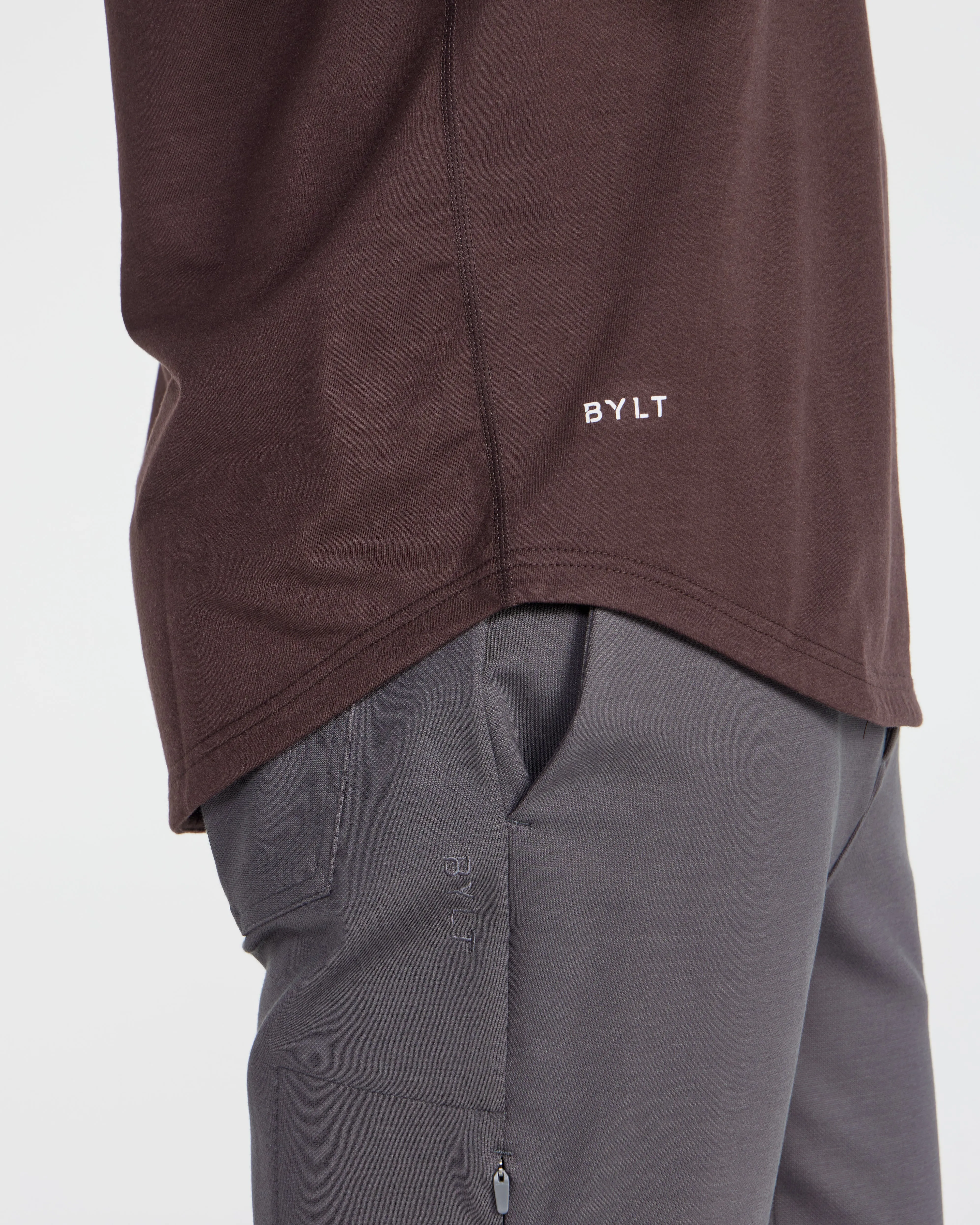 Drop-Cut Polo: BYLT Signature <!-- Size L -->