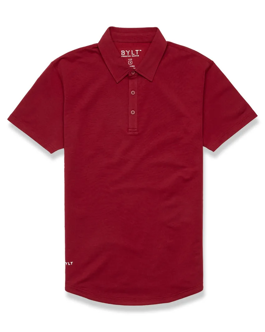 Drop-Cut Polo: BYLT Signature <!-- Size L -->