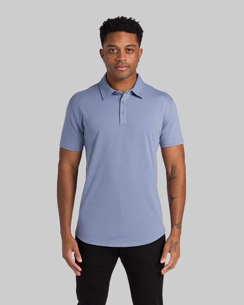 Drop-Cut Polo: BYLT Signature <!-- Size L -->