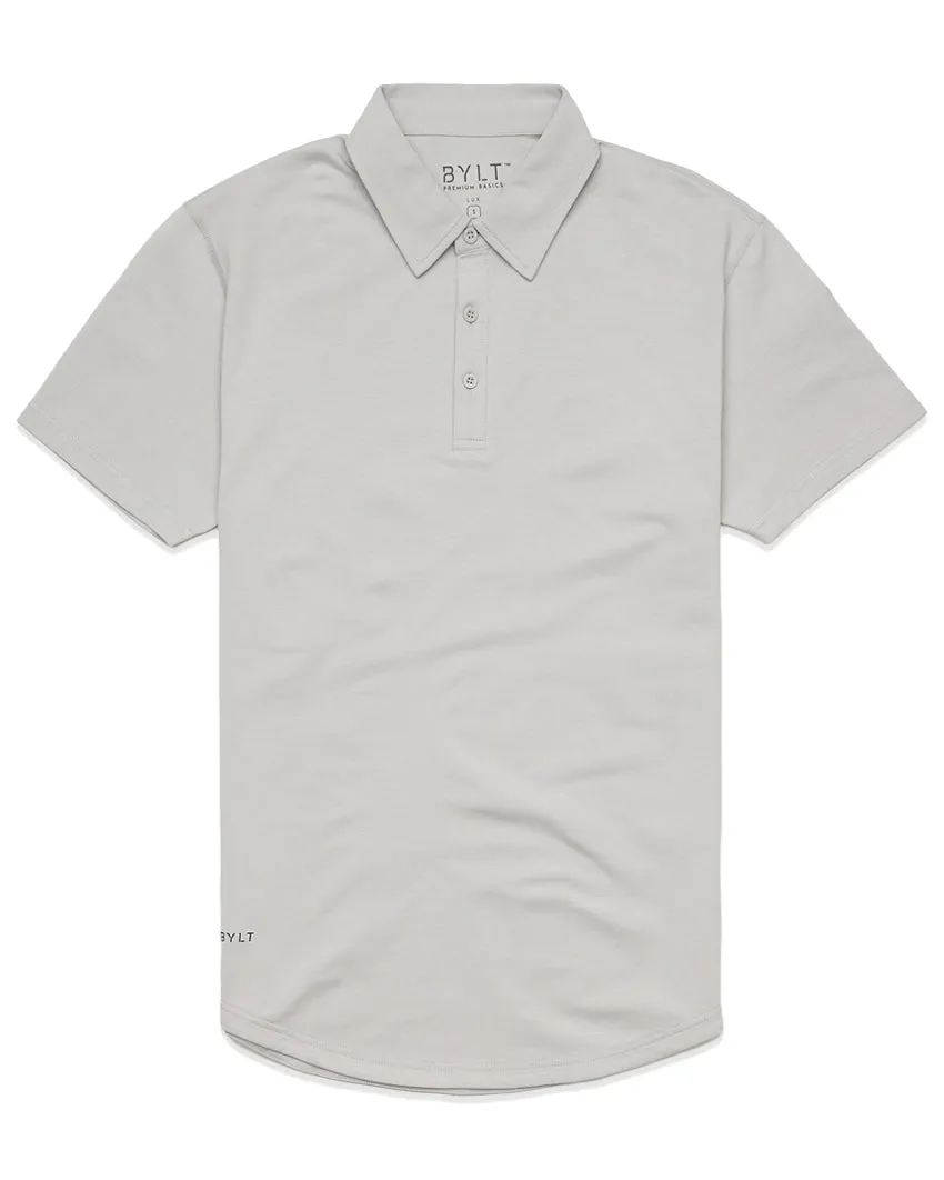 Drop-Cut Polo: BYLT Signature <!-- Size L -->