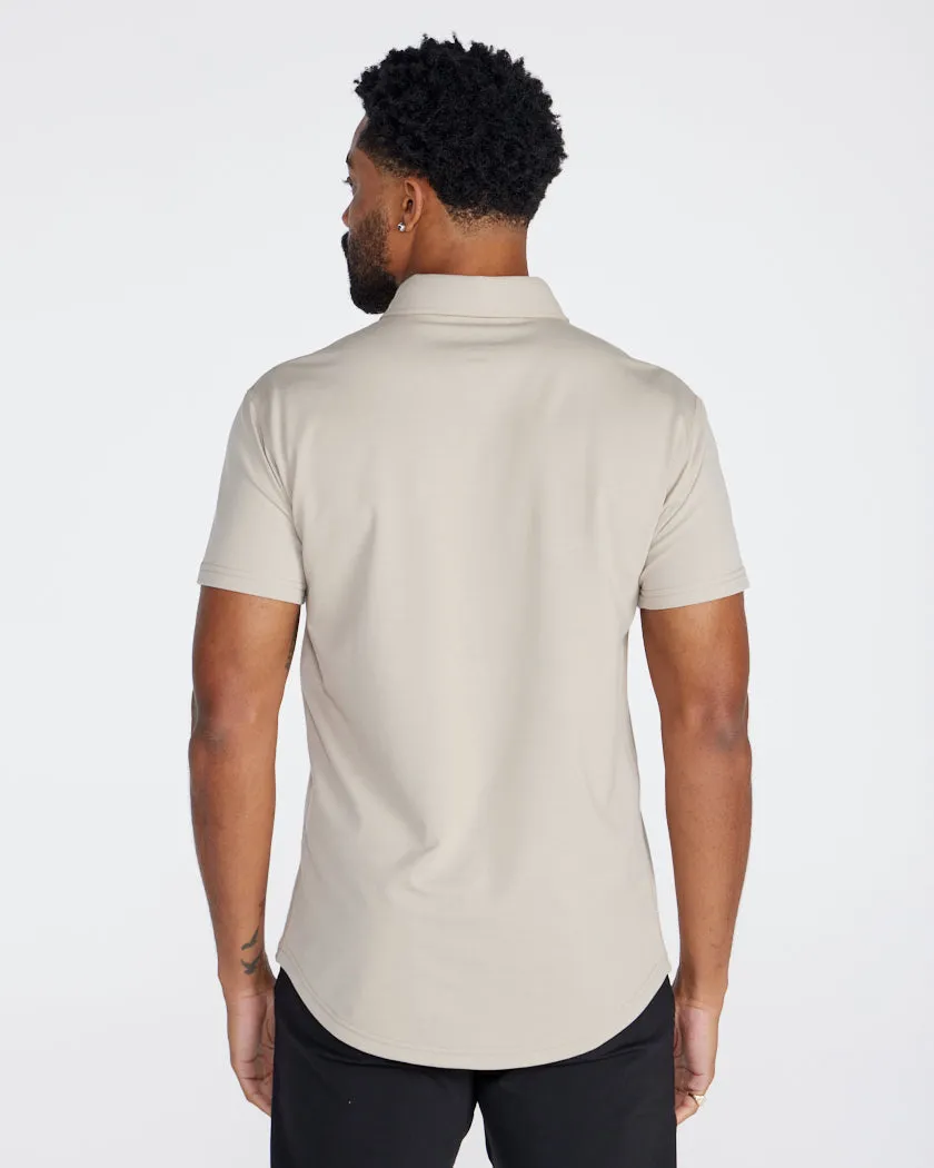 Drop-Cut Polo: BYLT Signature <!-- Size L -->