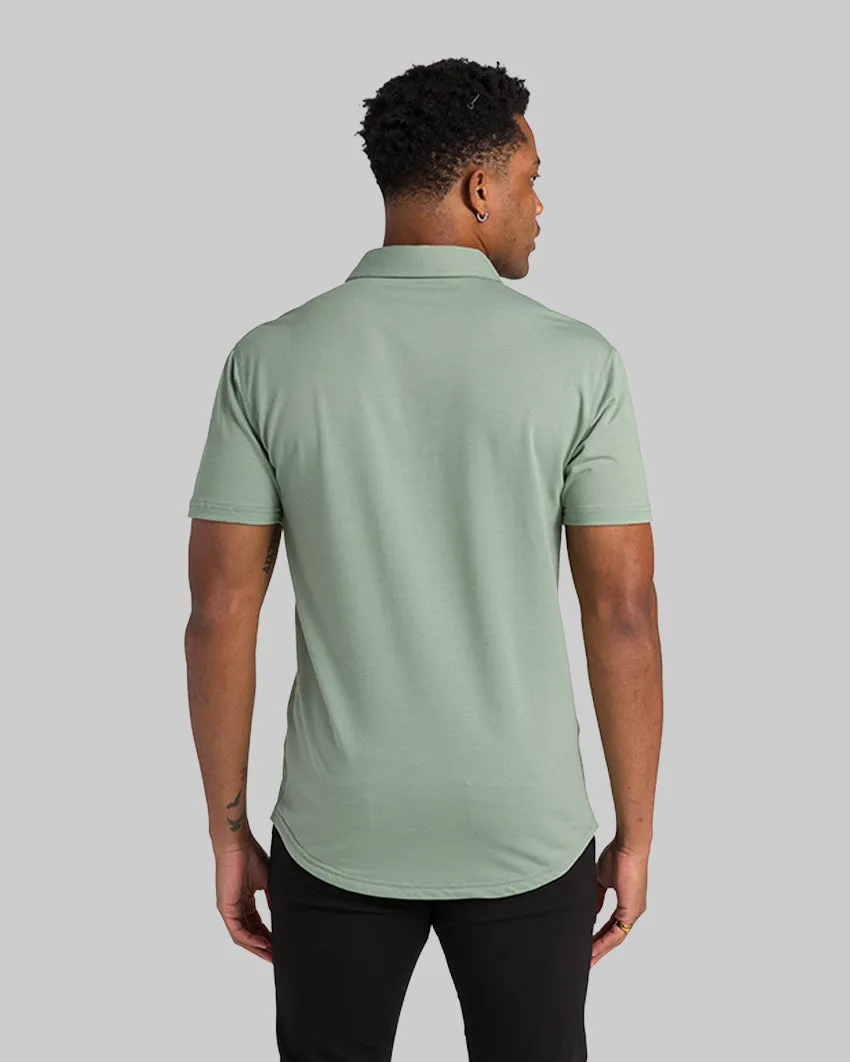 Drop-Cut Polo: BYLT Signature <!-- Size L -->