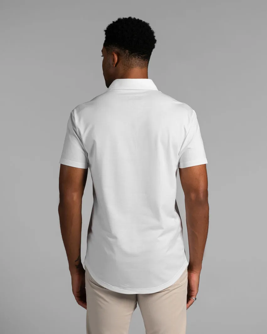 Drop-Cut Polo: BYLT Signature <!-- Size L -->