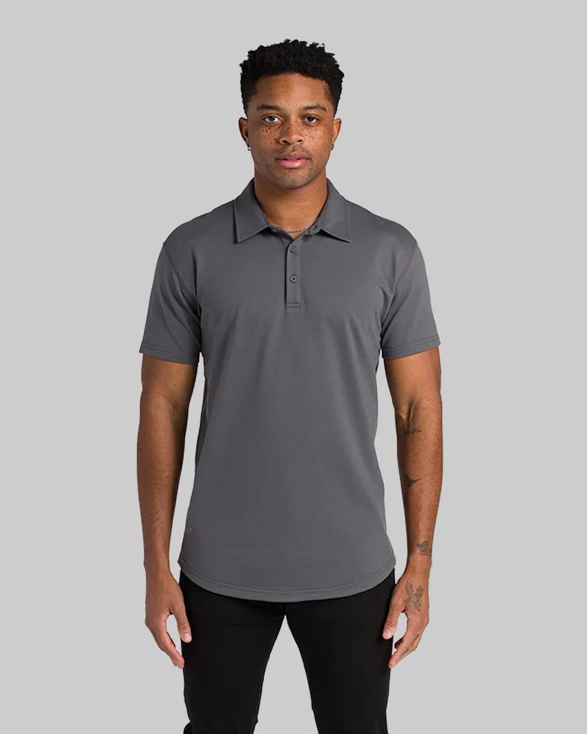 Drop-Cut Polo: BYLT Signature <!-- Size L -->