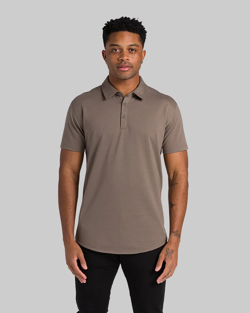 Drop-Cut Polo: BYLT Signature <!-- Size L -->
