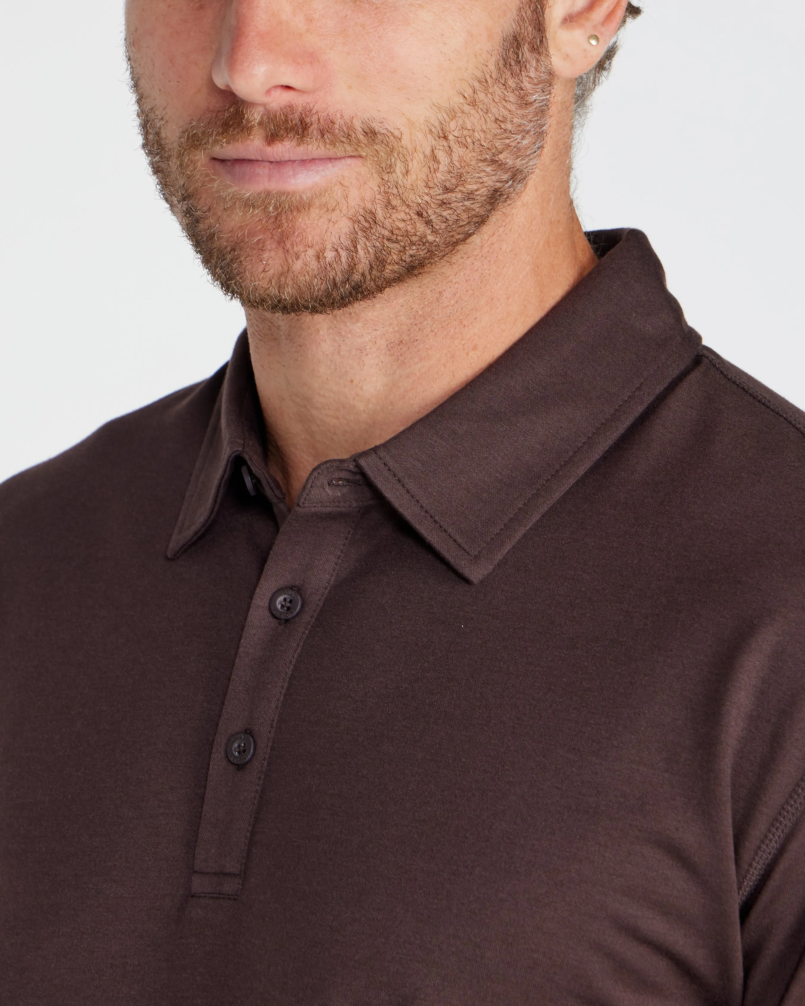 Drop-Cut Polo: BYLT Signature <!-- Size L -->