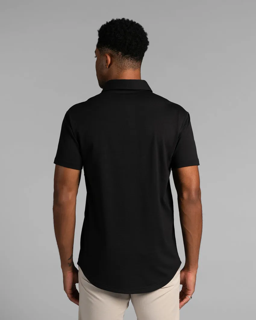 Drop-Cut Polo: BYLT Signature <!-- Size L -->