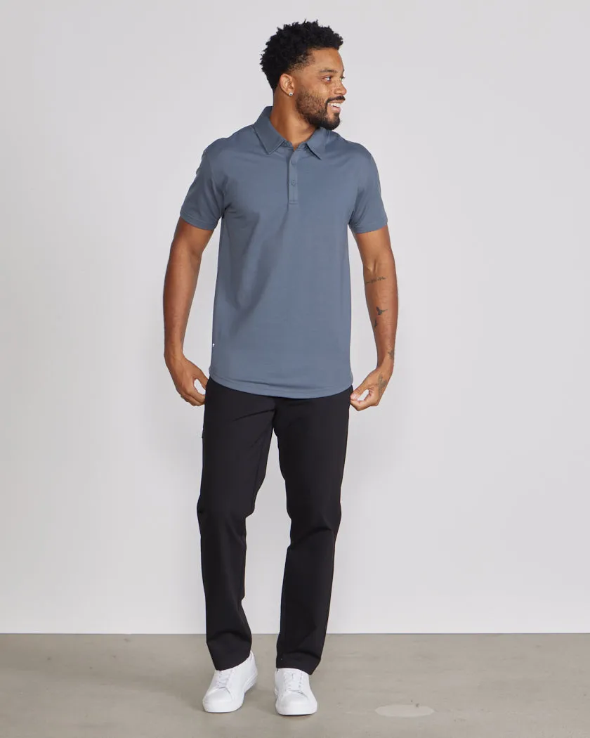 Drop-Cut Polo: BYLT Signature <!-- Size L -->