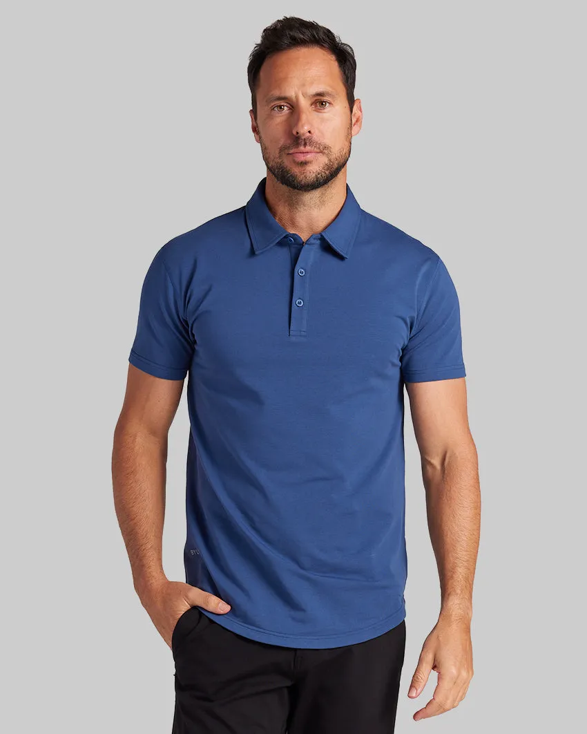 Drop-Cut Polo: BYLT Signature <!-- Size L -->