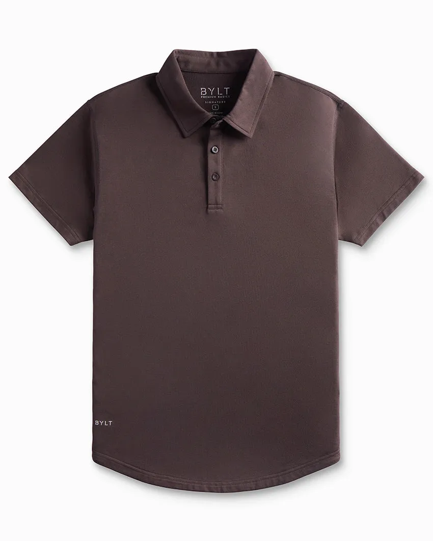 Drop-Cut Polo: BYLT Signature <!-- Size L -->