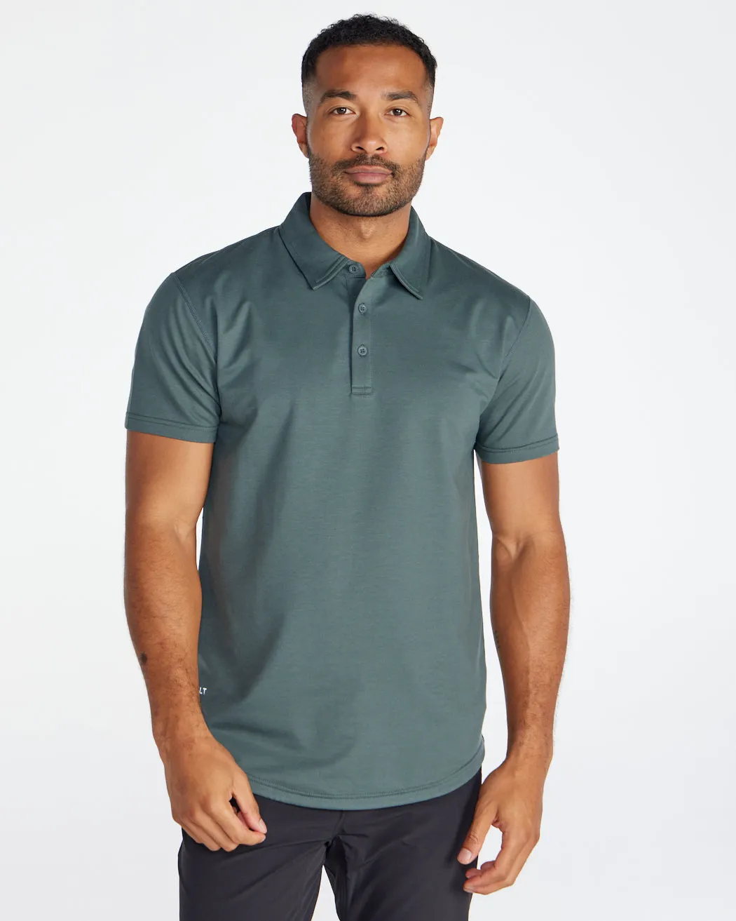 Drop-Cut Polo: BYLT Signature <!-- Size L -->