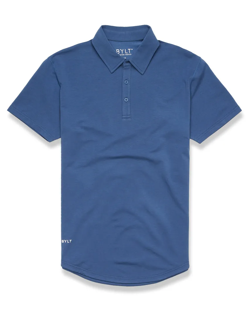 Drop-Cut Polo: BYLT Signature <!-- Size L -->